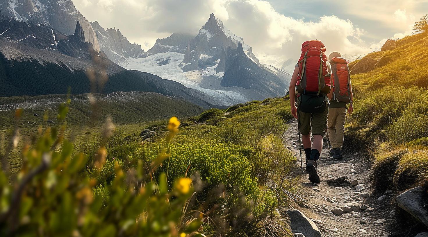 Wandern in den Bergen